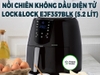 Nồi Chiên Không Dầu Điện Tử Lock&Lock Super Jumbo 5.2l Mới EJF296BLK