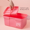 Cốp Nhựa Đựng Đồ Nail - Mi Tiện Lợi