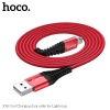 Dây sạc nhanh cho iPhone Hoco X38 USB to Lightning, 2.4A dài 1M