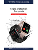 Bộ 2 miếng dán màn hình cường lực dẻo FULL viền 3D WIWU cho Apple Watch Series