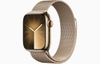 Apple Watch Series 9 (GPS + Cellular) 41mm Stainless Steel Case | Milanese Loop Mới - Apple Chính Hãng