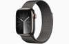 Apple Watch Series 9 (GPS + Cellular) 41mm Stainless Steel Case | Milanese Loop Mới - Apple Chính Hãng