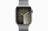 Apple Watch Series 9 (GPS + Cellular) 41mm Stainless Steel Case | Milanese Loop Mới - Apple Chính Hãng