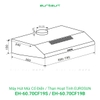 Máy Hút Mùi EUROSUN EH-60CF19S, EH-70CF19S, EH-60CF19B, EH-70CF19B