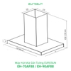 Máy Hút Mùi Gắn Tường EUROSUN EH-70AF88, EH-90AF88 Công Suất 1000m³/h