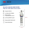 Máy Lọc Nước Tủ Lạnh 3M AP2-C405-SG Mini Filter - Nhập Khẩu Chính Hãng