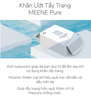 Khăn Ướt Tẩy Trang MeeNe Pure