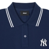 Áo Croptop MLB Korea Women's Basic New York Yankees Navy