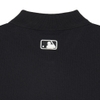 Áo Croptop MLB Korea Women's Heart New York Yankees Black