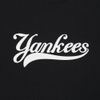 Áo Croptop MLB Korea Women's Basic Varsity Cultive New York Yankees Black