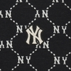 Áo Polo MLB Korea Women's Dia Mono Jacquard Collar New York Yankees Black