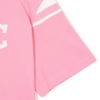 Áo Polo MLB Korea Varsity Shoulder Color Overfit Collar Cleveland Guardians Pink