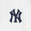 Áo Polo MLB Korea Varsity Shoulder Color Overfit Collar New York Yankees Ivory