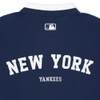 Áo Polo MLB Korea Varsity Shoulder Color Overfit Collar New York Yankees Navy