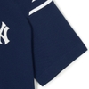 Áo Polo MLB Korea Varsity Shoulder Color Overfit Collar New York Yankees Navy