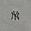 Áo Polo MLB Men's Basic Comfortable Fit Collar New York Yankees Melange Grey