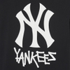 Áo Thun MLB Korea Basic Big Logo Func T-Shirt New York Yankees Black