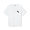 Áo Thun MLB Korea Basic Big Logo Func T-Shirt New York Yankees White
