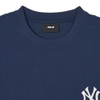 Áo Thun MLB Korea Denim Like Mono Big Lux New York Yankees Navy