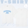 Áo Thun MLB Korea Varsity LA Dodgers White