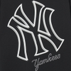 Áo Thun MLB Korea Basic Mega Logo New York Yankees Black