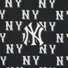 Áo Thun MLB Korea Classic Mono Front Pattern New York Yankees Black