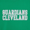 Áo Thun MLB Korea Premium Varsity Cleveland Guardians Green