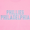 Áo Thun MLB Korea Premium Varsity Philadelphia Phillies Pink