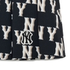Váy MLB Women's Classic Monogram Front Pattern Pleated Skirt New York Yankees Black
