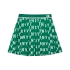 Váy MLB Women's Classic Monogram Front Pattern Pleated Skirt New York Yankees N.Green