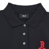 Đầm MLB Heart Slim Fit Collar Boston Red Sox Black