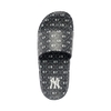 Dép MLB Chunky Mound Diamond Monogram New York Yankees Black