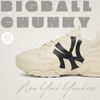 Giày MLB BigBall Chunky A New York Yankees Beige