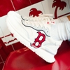 Giày MLB Korea Chunky Runner Boston Red Sox Ivory