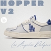 Giày MLB Korea Hopper V2 LA Dodgers Navy