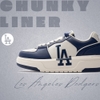 Giày MLB Korea Chunky Liner Basic LA Dodgers D.Navy