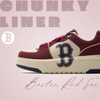 Giày MLB Korea Chunky Liner Basic SD Boston Red Sox Wine