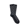 MLB Classic Monogram Socks New York Yankees Black