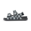 Sandals MLB Chunky Monogram New York Yankees Black