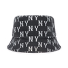 Nón MLB Bic Classic Monogram Bucket Hat New York Yankees Black