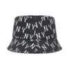 Nón MLB Bic Classic Monogram Bucket Hat New York Yankees Black