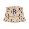 Nón MLB Diamond Monogram Bucket Hat Boston Red Sox L.Sand