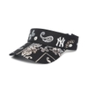 Nón MLB Korea Paisley Sun Cap New York Yankees Black