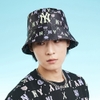 Nón MLB Monogram Summer Bucket Hat New York Yankees Black