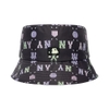 Nón MLB Monogram Summer Bucket Hat New York Yankees Black