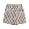 Quần Shorts MLB Classic Monogram Front Panel Pattern 5 Woven Boston Red Sox L.Beige