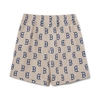 Quần Shorts MLB Classic Monogram Front Panel Pattern 5 Woven Boston Red Sox L.Beige