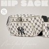 Túi MLB Monogram Hip Sack New York Yankees D.Cream