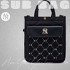 Túi MLB Korea Dia Monogram Jacquard Sub Bag New York Yankees Black