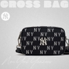 Túi MLB Korea Monogram Jacquard Mini Cross Bag New York Yankees Black